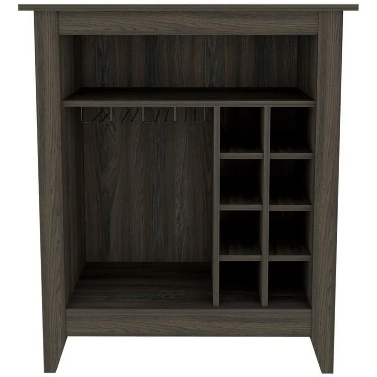 Espresso Bar Cart With Wine Storage