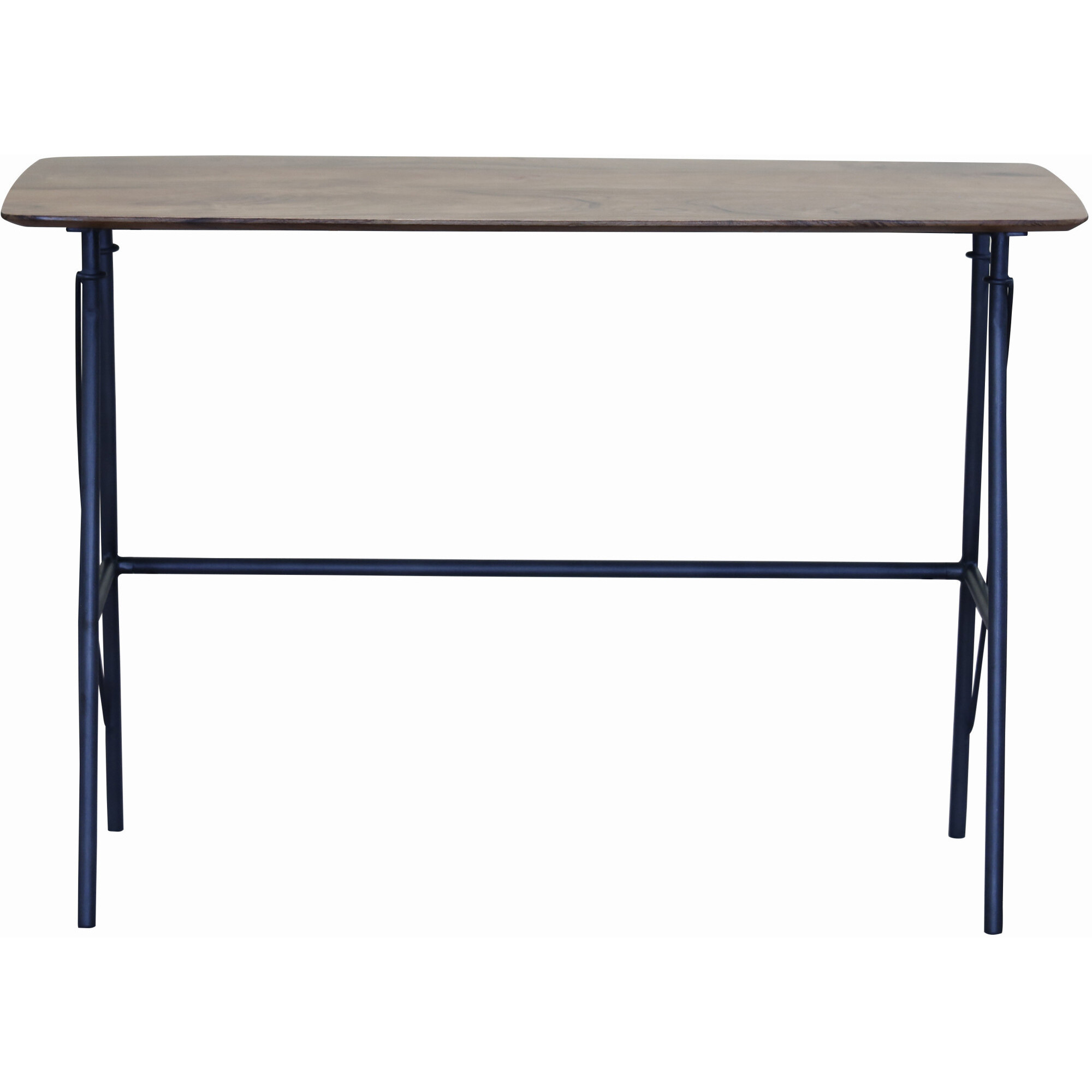 44"" Brown And Black Writing Desk