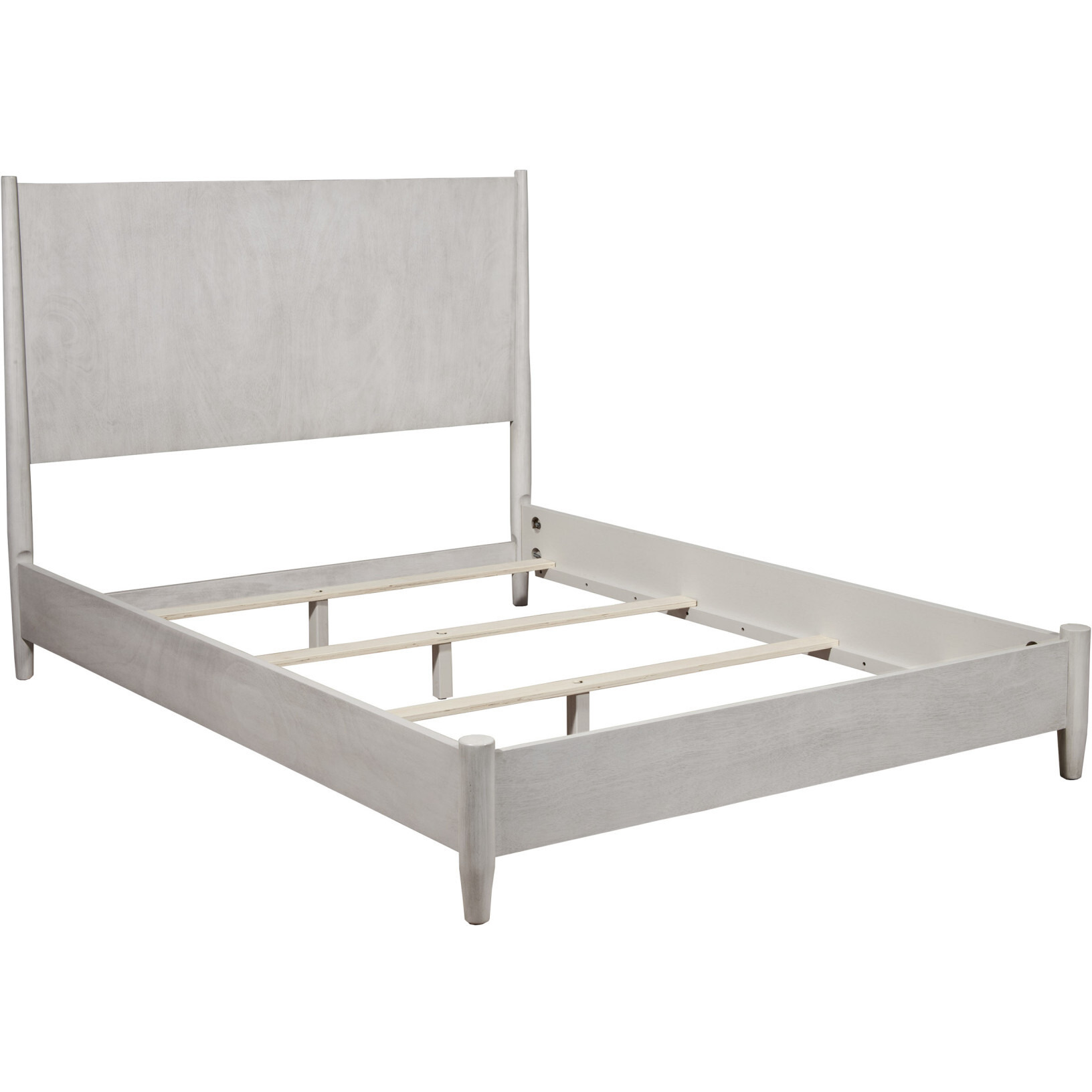Gray Solid And Manufactured Wood King Bed