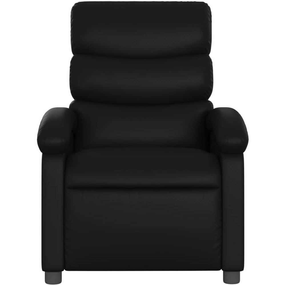 Vidaxl Recliner Chair Black Faux Leather