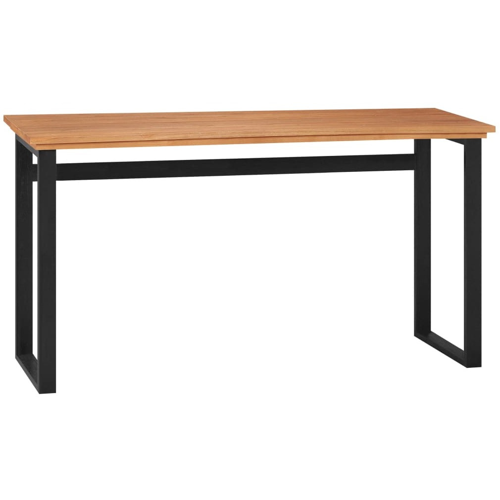 Vidaxl Desk 47.2X17.7X29.5 Solid Wood Teak