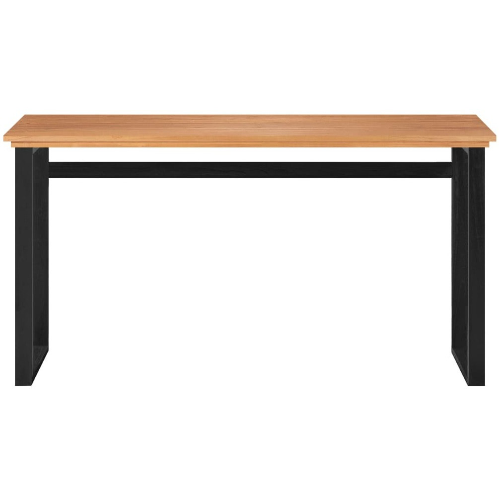 Vidaxl Desk 47.2X17.7X29.5 Solid Wood Teak
