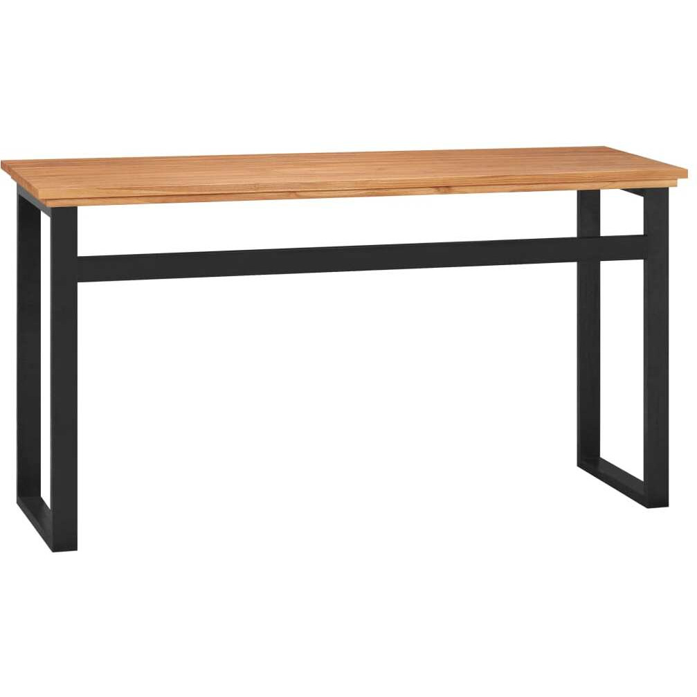 Vidaxl Desk 47.2X17.7X29.5 Solid Wood Teak