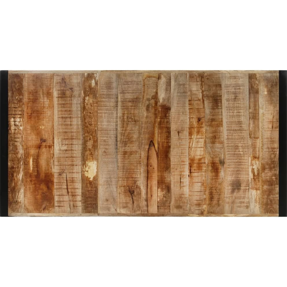 Vidaxl Bar Table 68.9X35.4X43.3 Solid Rough Wood Mango