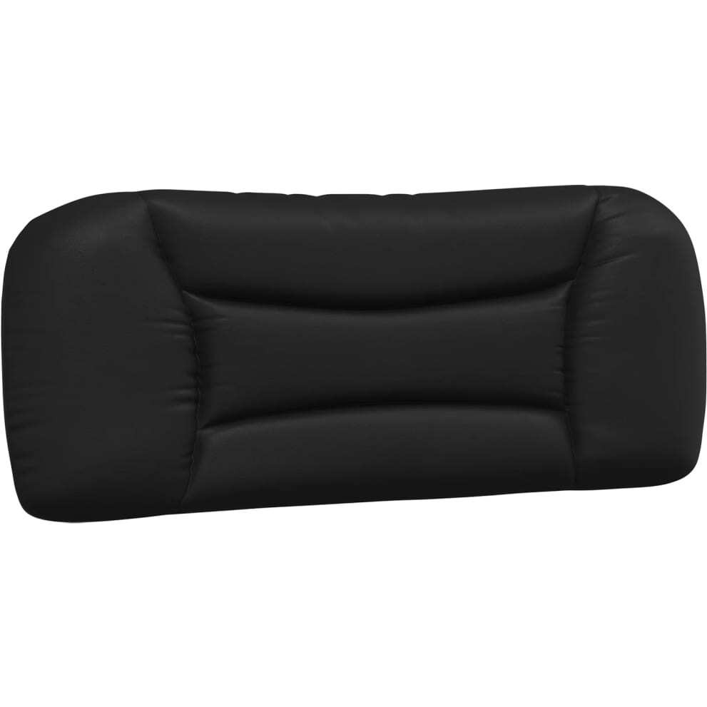 Vidaxl Headboard Cushion Black 39.4 Faux Leather