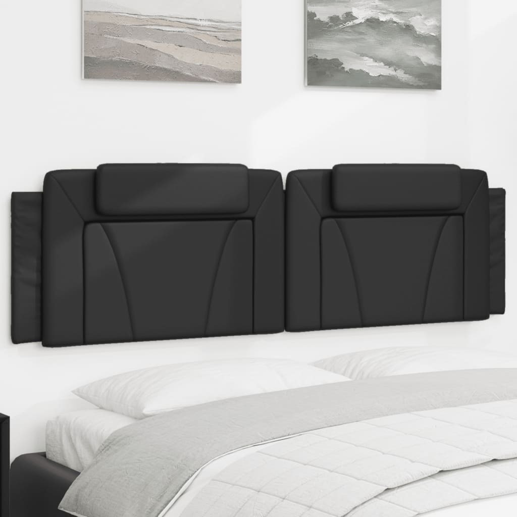 Vidaxl Headboard Cushion Black 72 Faux Leather