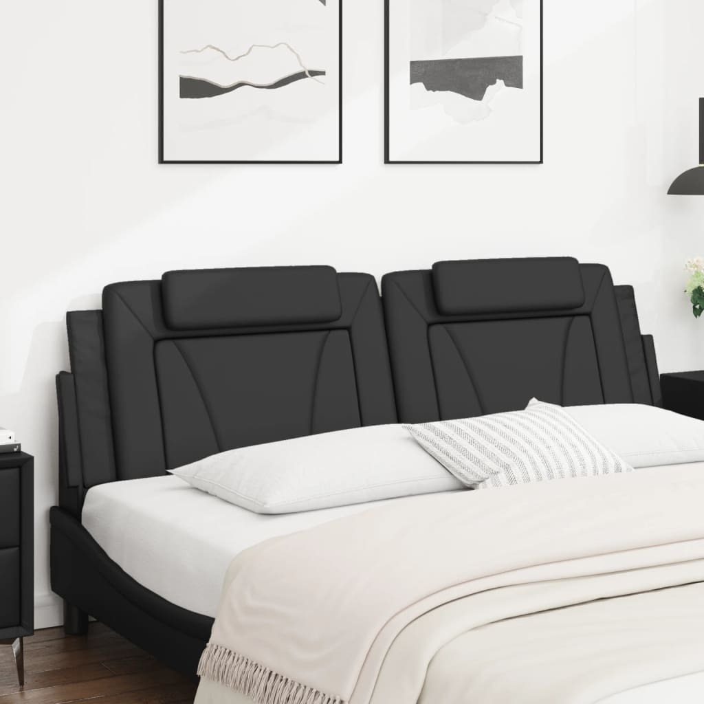 Vidaxl Headboard Cushion Black 72 Faux Leather
