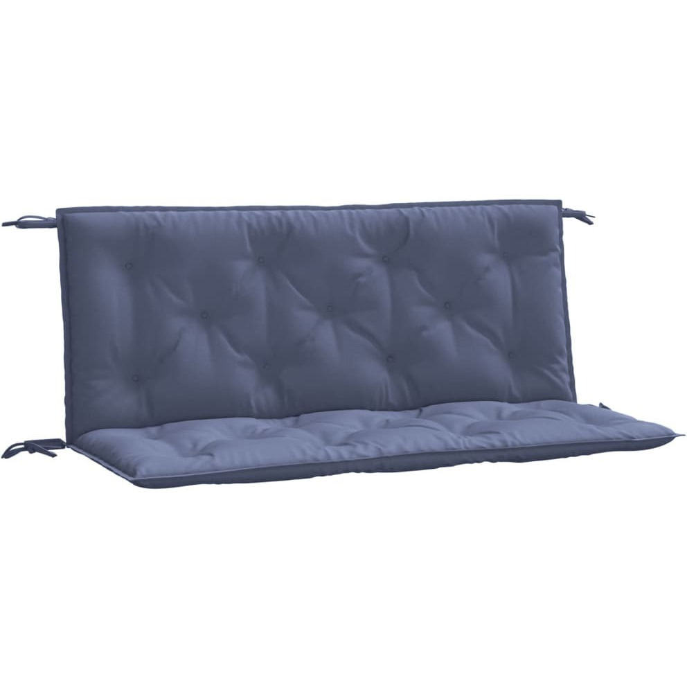 Vidaxl Garden Bench Cushions 2Pcs Navy Blue 47.2X19.7X2.8 Oxford Fabric