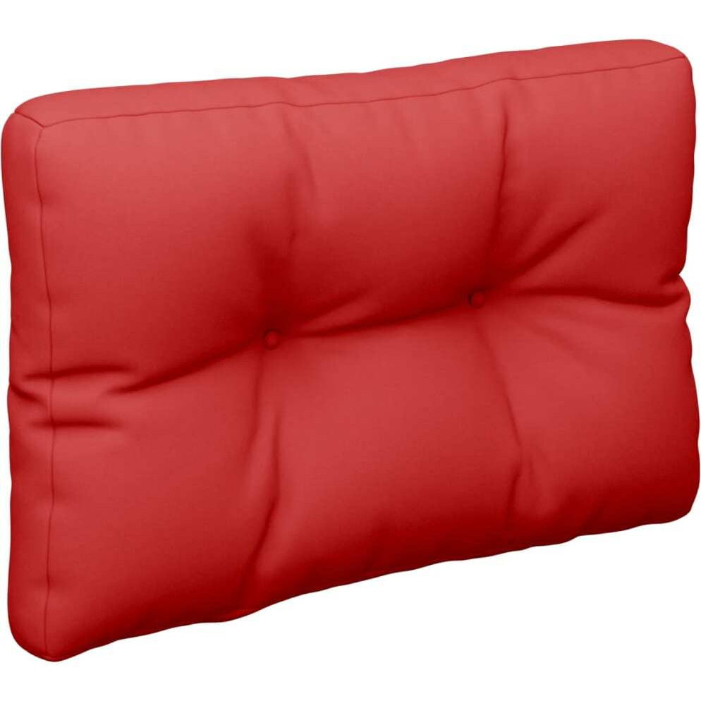 Vidaxl Pallet Cushion Red 19.7X15.7X4.7 Fabric