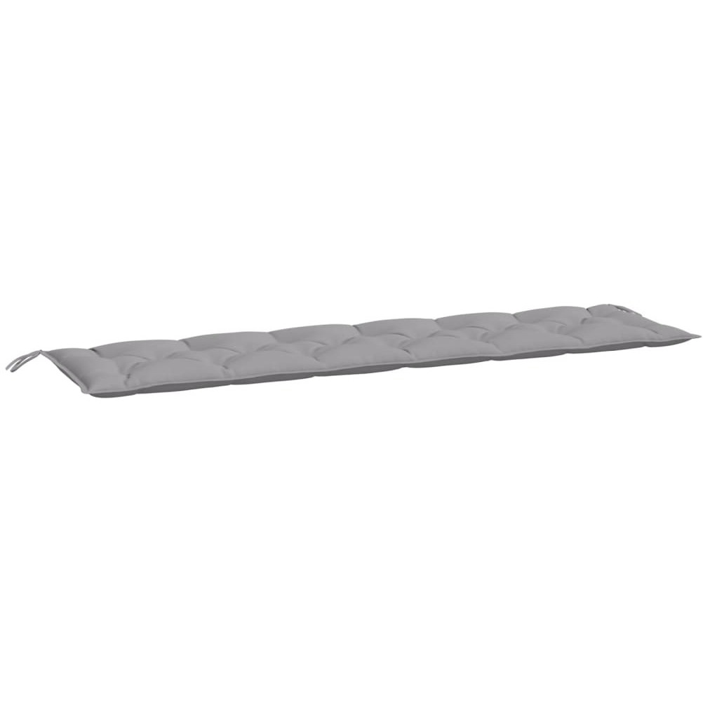 Vidaxl Garden Bench Cushion Gray 78.7X19.7X2.8 Oxford Fabric