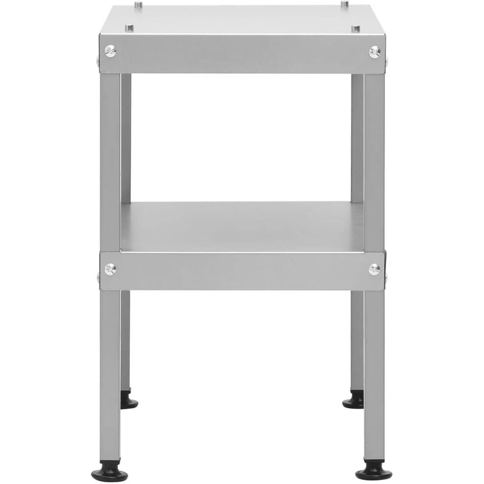 Vidaxl Table For Oven Smoker 15.7X11X17.5 Galvanized Steel