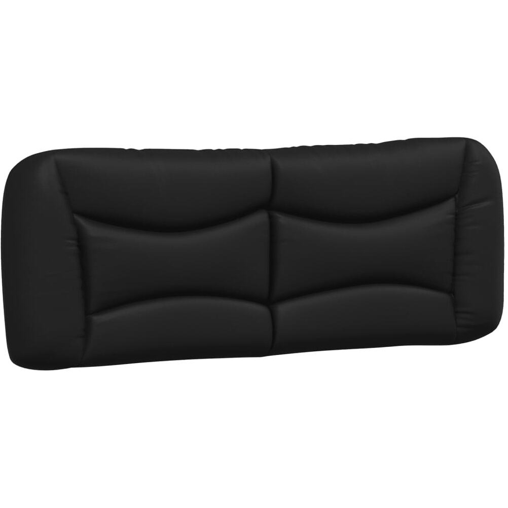 Vidaxl Headboard Cushion Black 53.9 Faux Leather