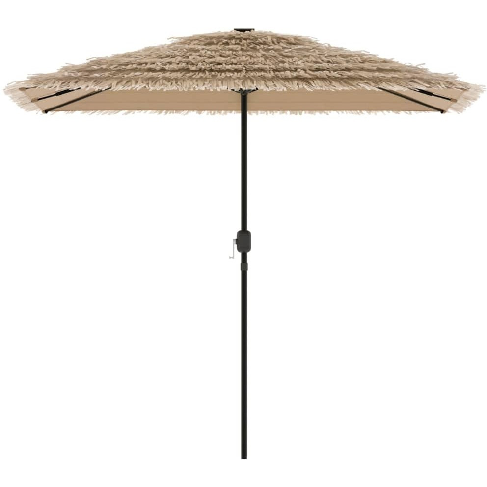 Vidaxl Garden Parasol With Steel Pole Brown 97.6X97.6X97.6