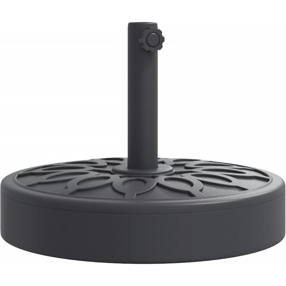 Vidaxl Parasol Base For 1.5/1.9 Poles 55.1 Lb Round