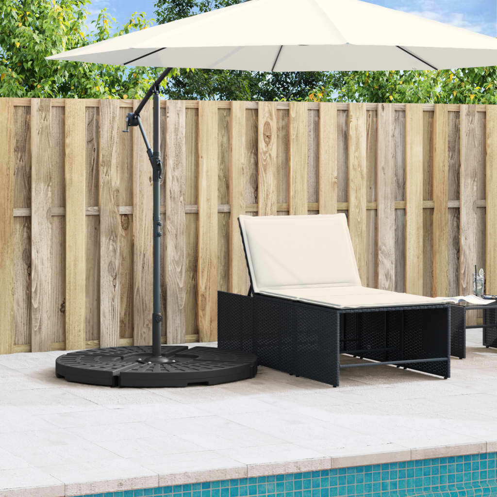 Vidaxl Parasol Base Weight With Handle For Cross Stand Parasols 44.1 Lb