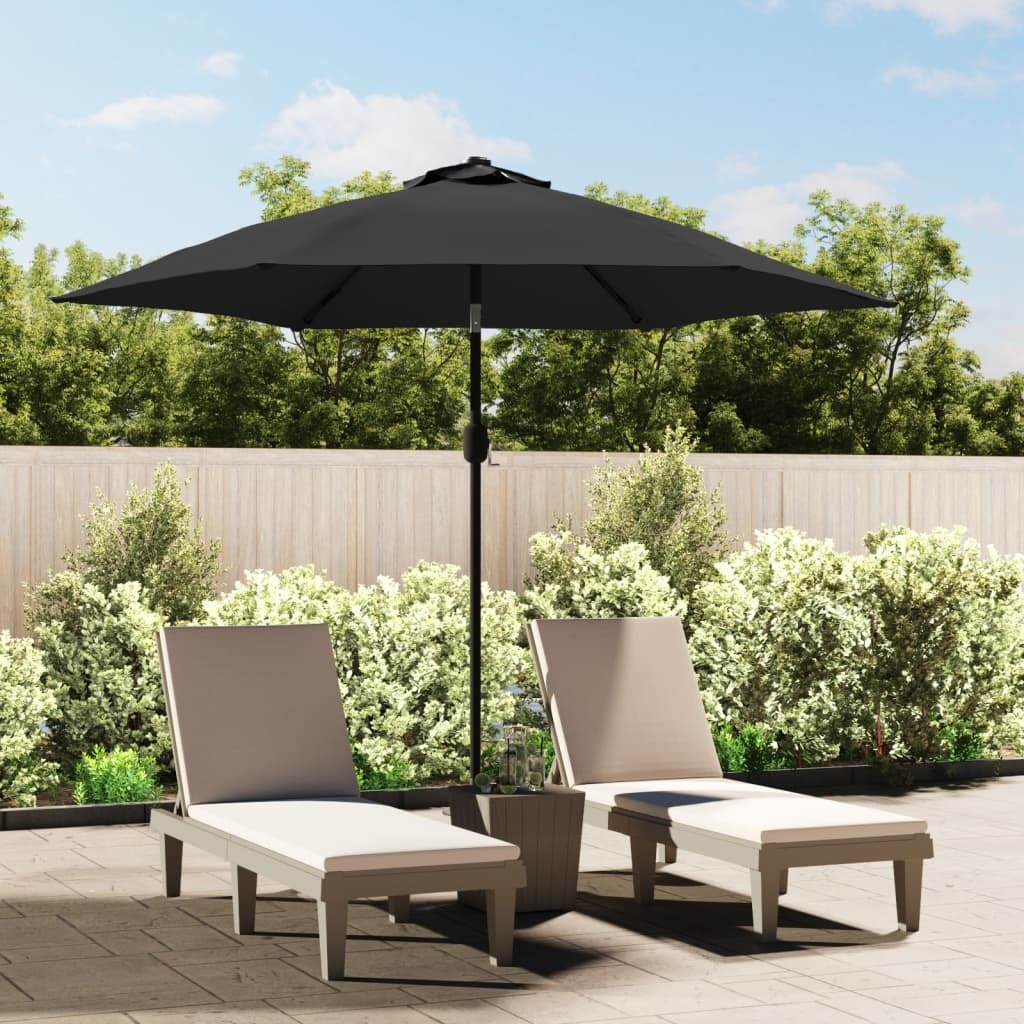 Vidaxl Replacement Fabric For Outdoor Parasol Anthracite 118.1