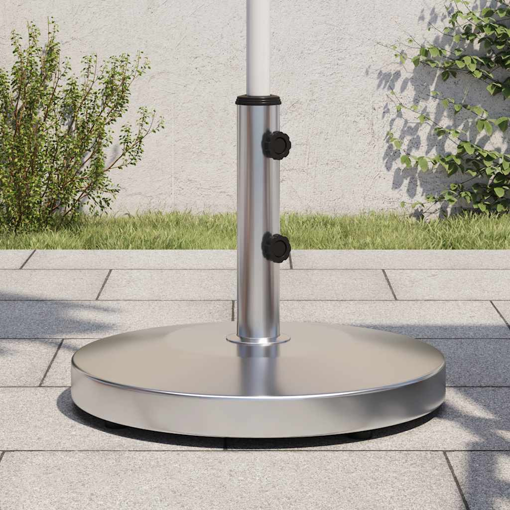 Vidaxl Parasol Base For 1.3/1.5/1.9 Poles 55.1 Lb Round