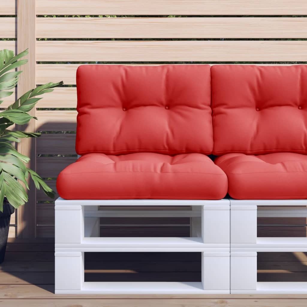 Vidaxl Pallet Cushion Red 23.6X15.7X4.7 Fabric