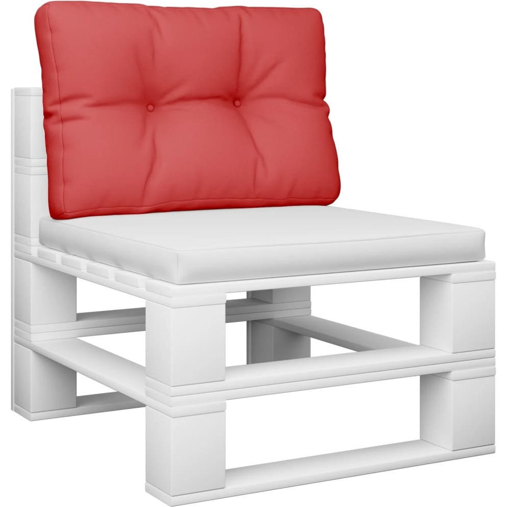 Vidaxl Pallet Cushion Red 23.6X15.7X4.7 Fabric