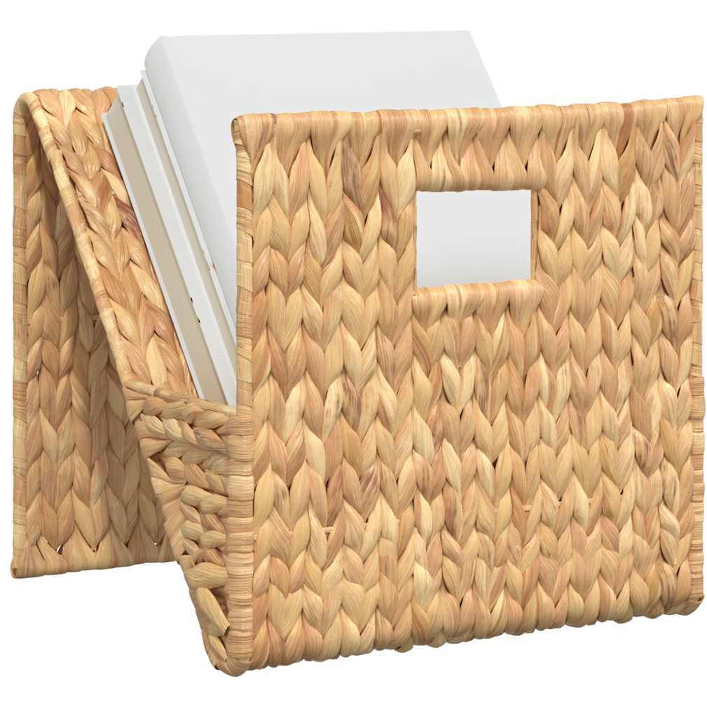 Vidaxl Magazine Holder 12.2X12.2X12.2 Water Hyacinth
