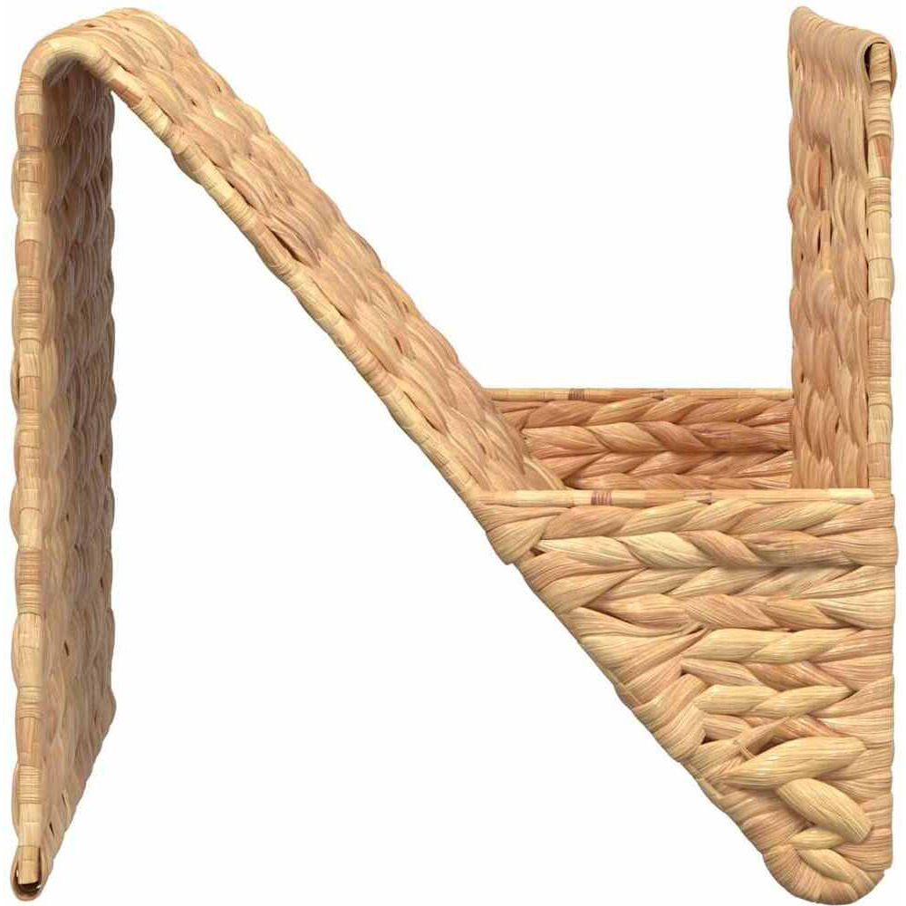 Vidaxl Magazine Holder 12.2X12.2X12.2 Water Hyacinth