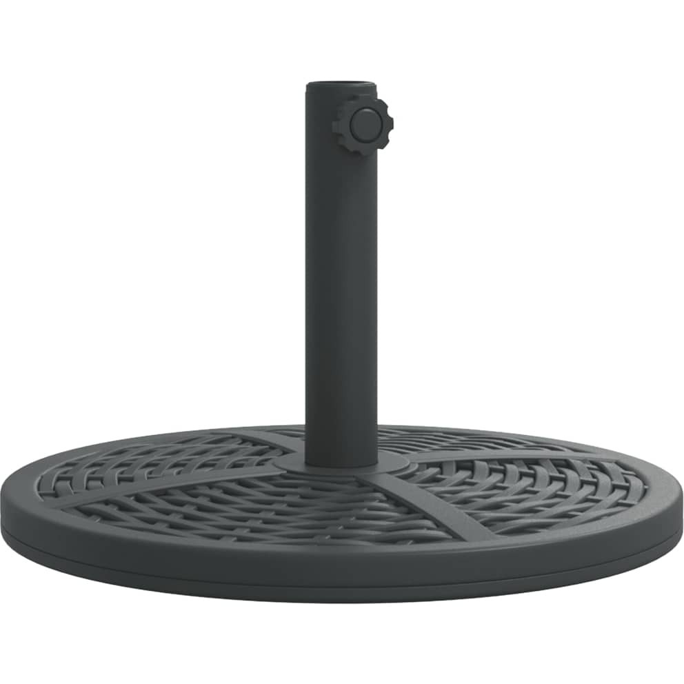 Vidaxl Parasol Base For 1.5/1.9 Poles 26.5 Lb Round