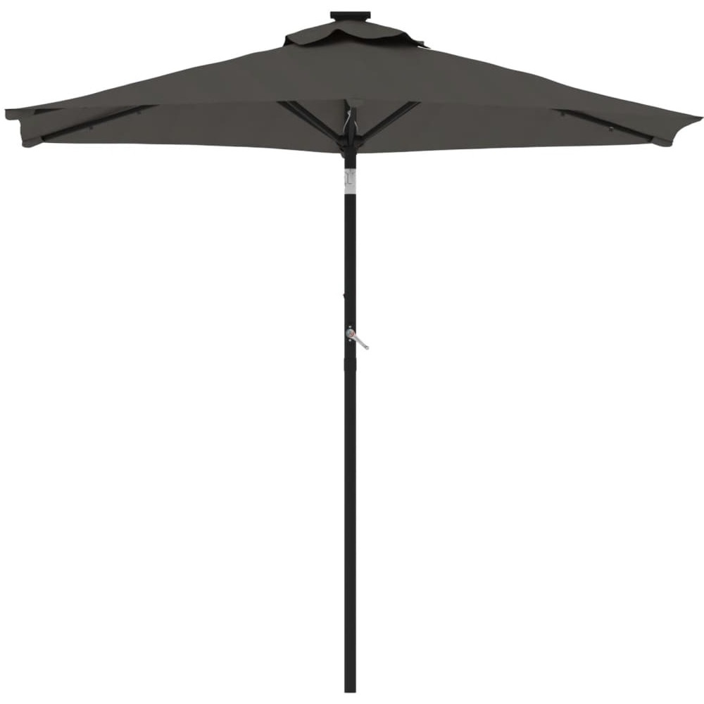 Vidaxl Garden Parasol With Steel Pole Anthracite 88.6X88.6X83.5