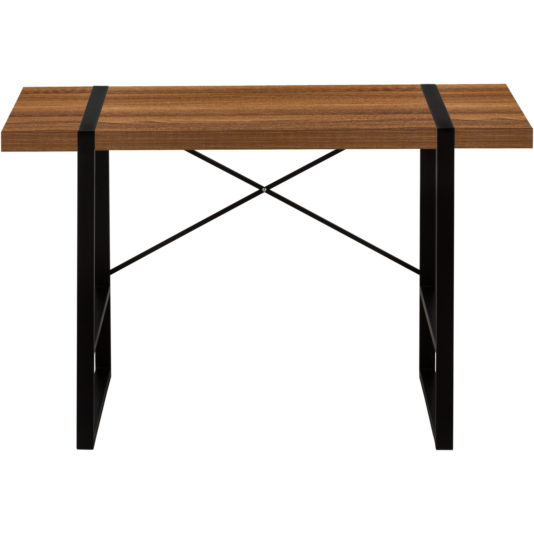 49"" Brown And Black Computer Desk