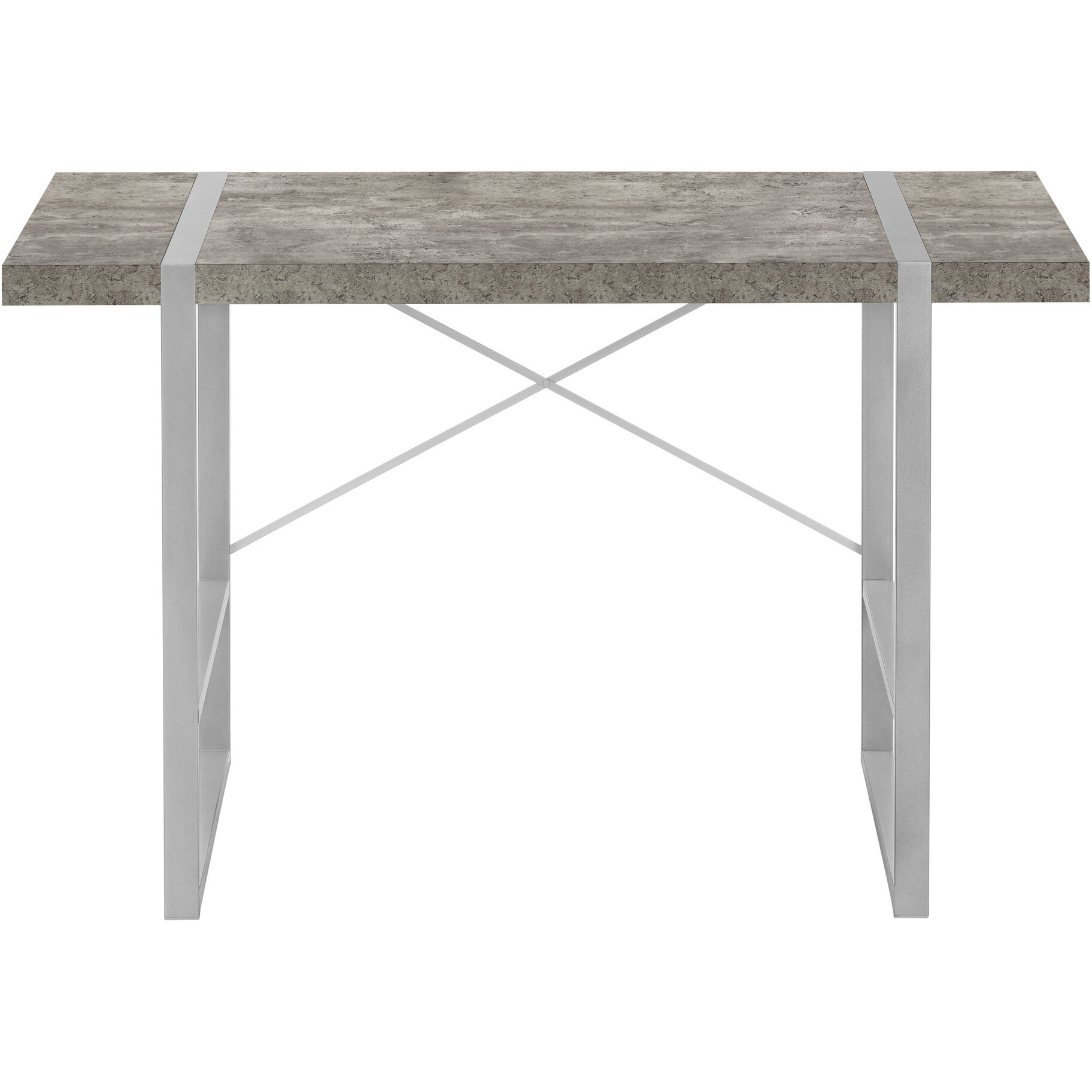 49"" Gray Computer Desk