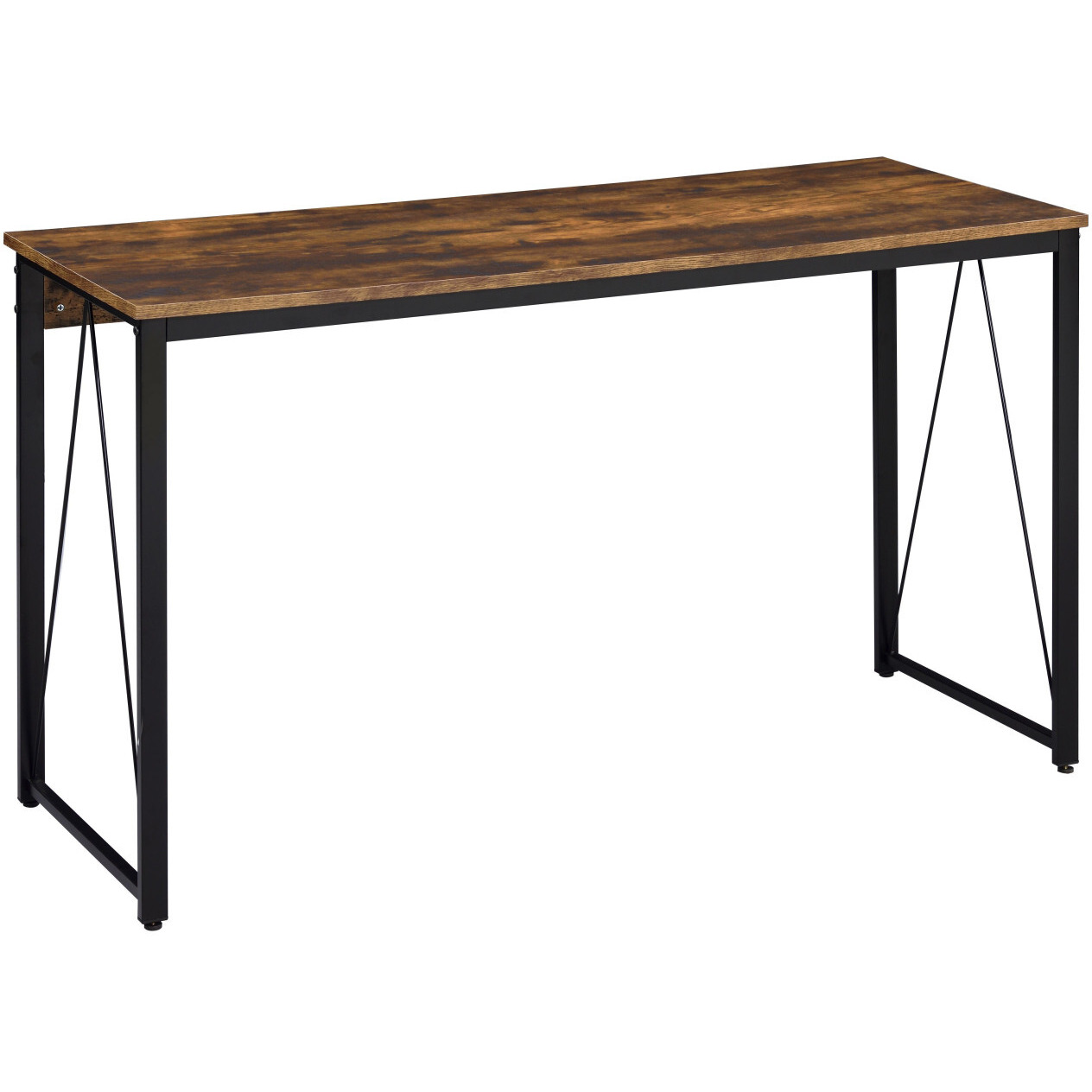 47"" Brown And Black Writing Desk