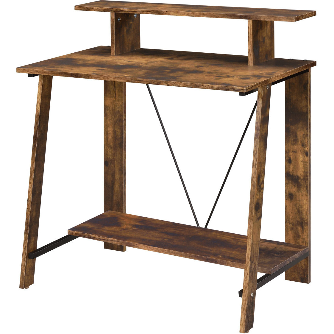 32"" Brown Writing Desk