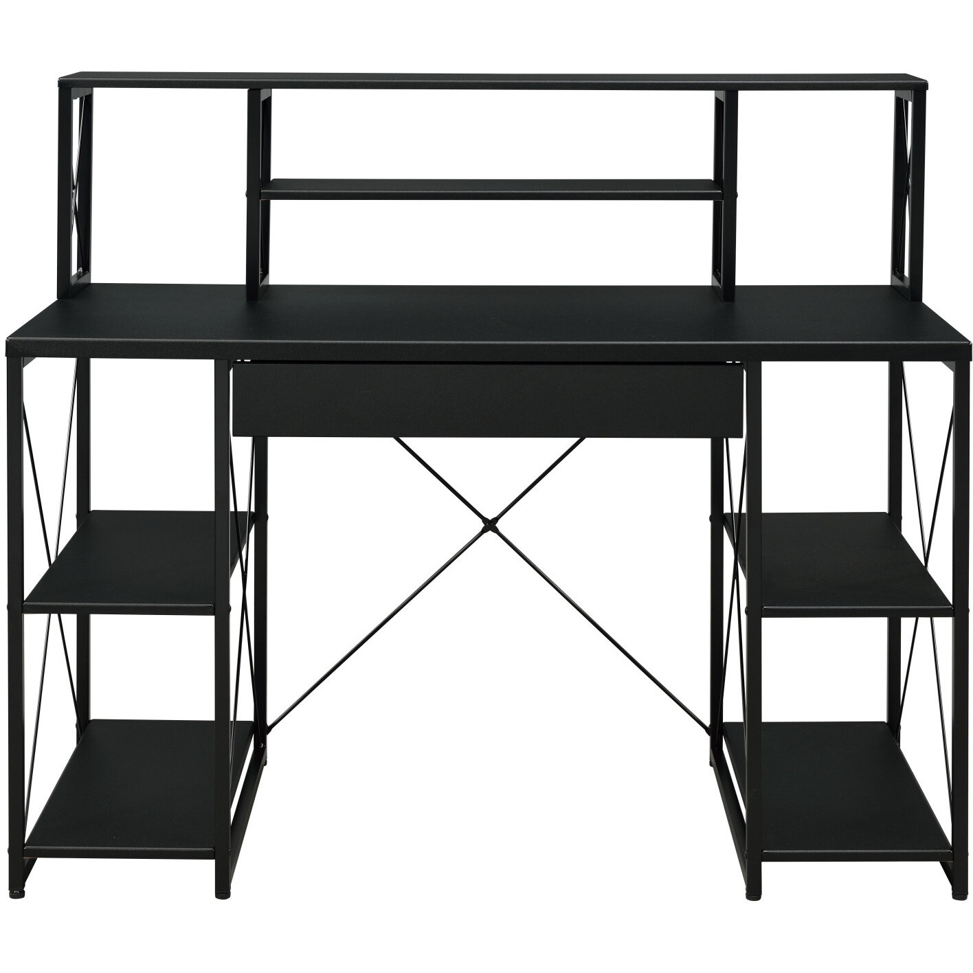 47"" Black Computer Desk