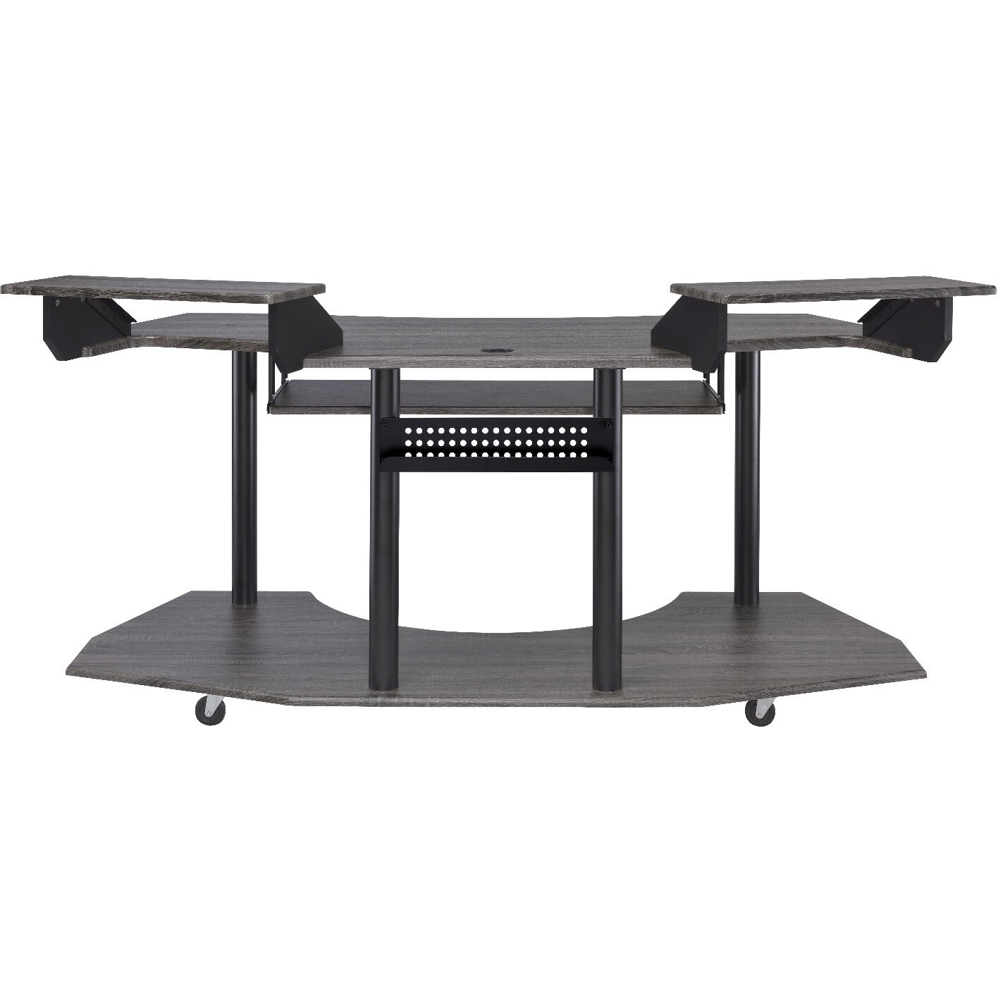 71"" Black Computer Desk