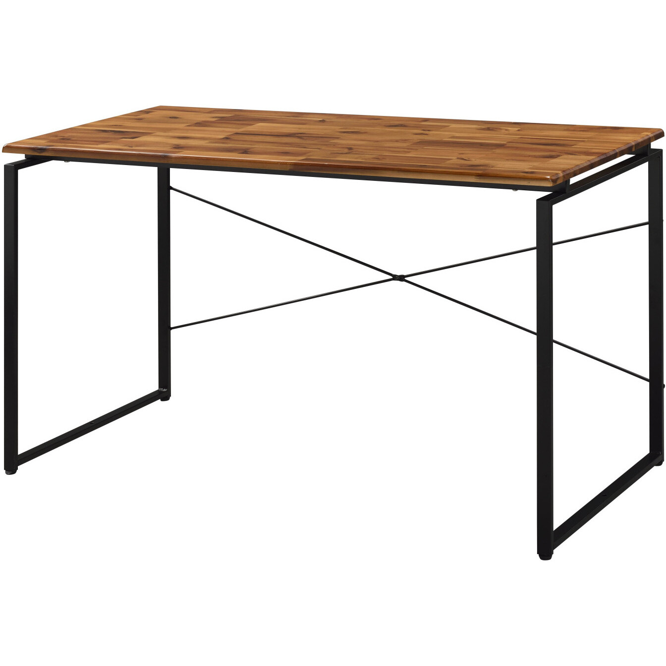 47"" Brown And Black Writing Desk