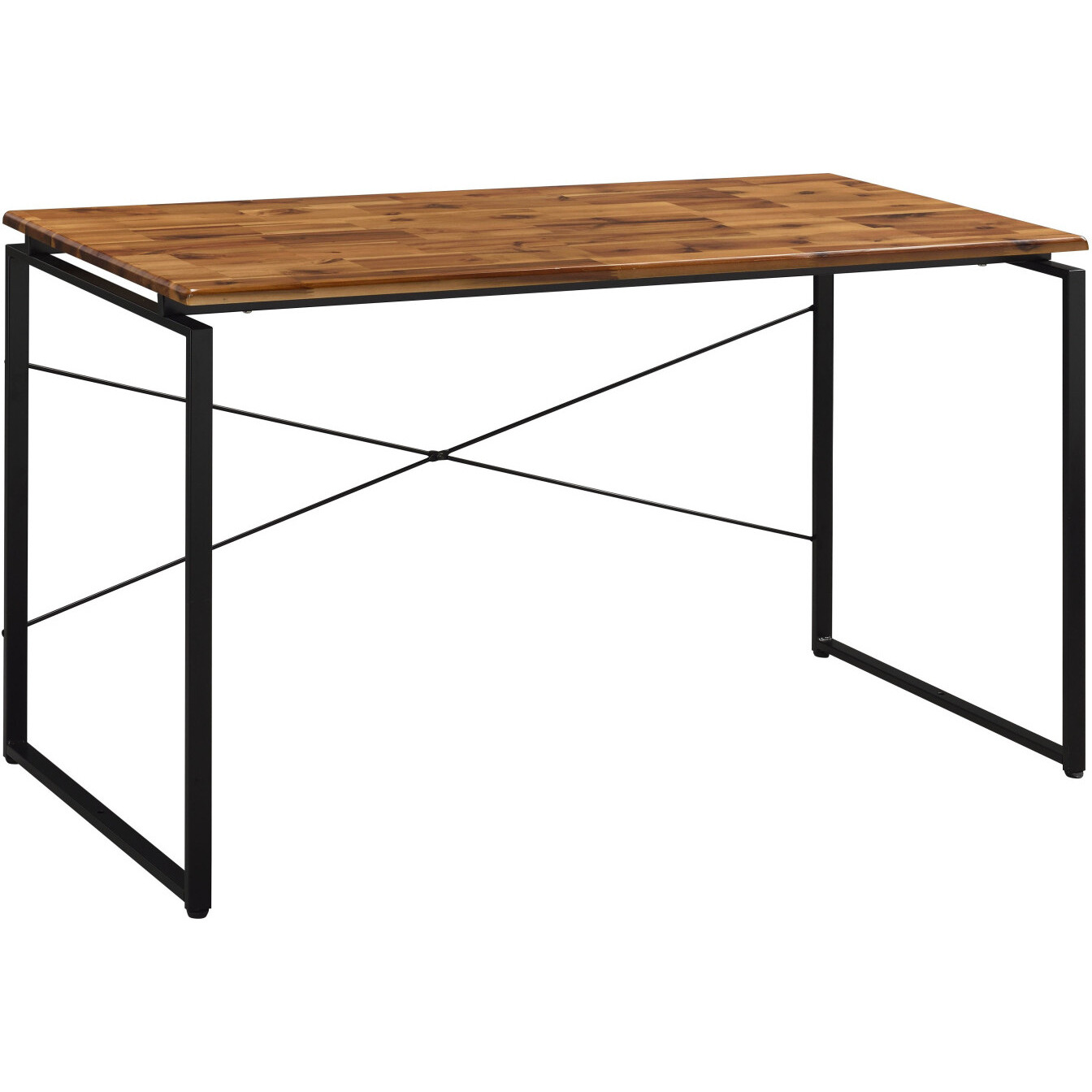 47"" Brown And Black Writing Desk