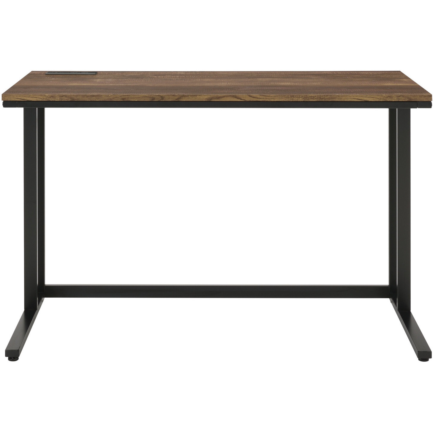 47"" Brown And Black Writing Desk