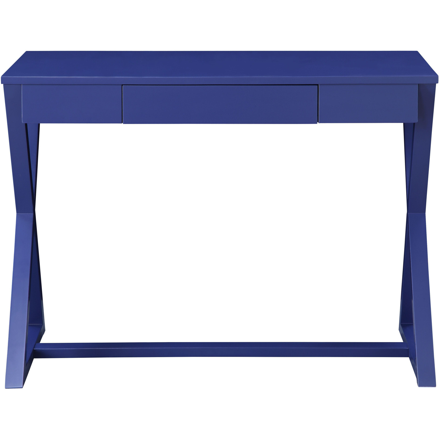 42"" Blue Writing Desk