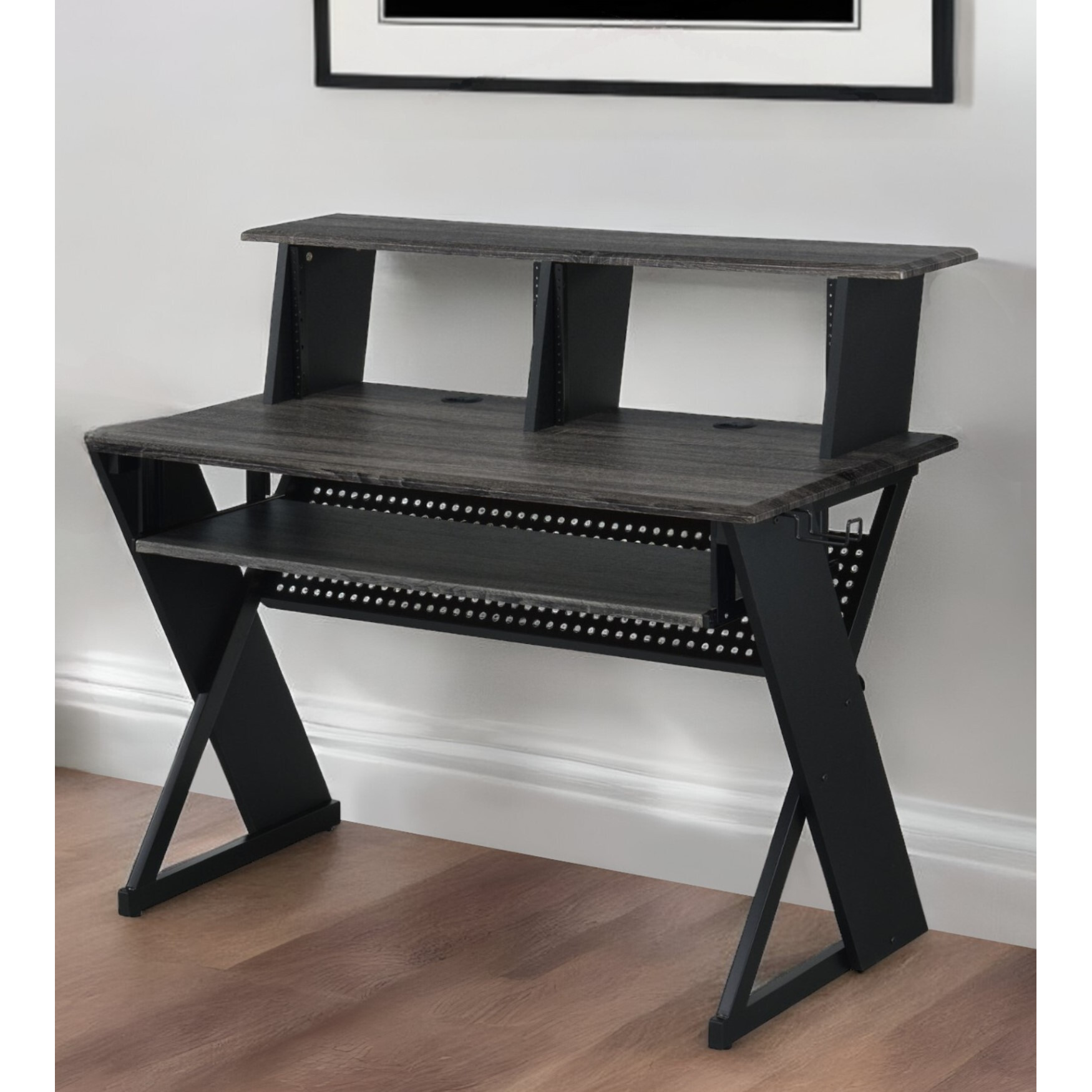 47"" Black Computer Desk