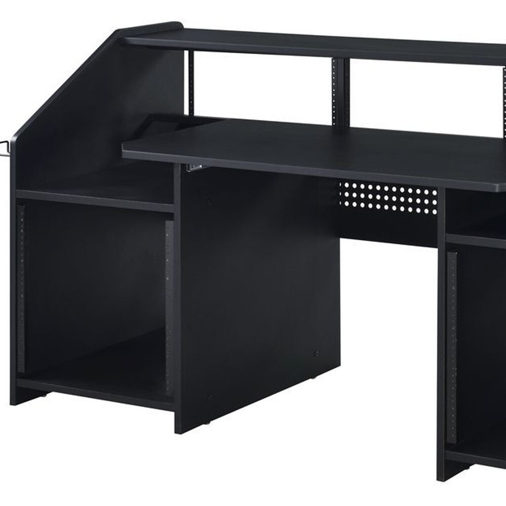 71"" Black Computer Desk