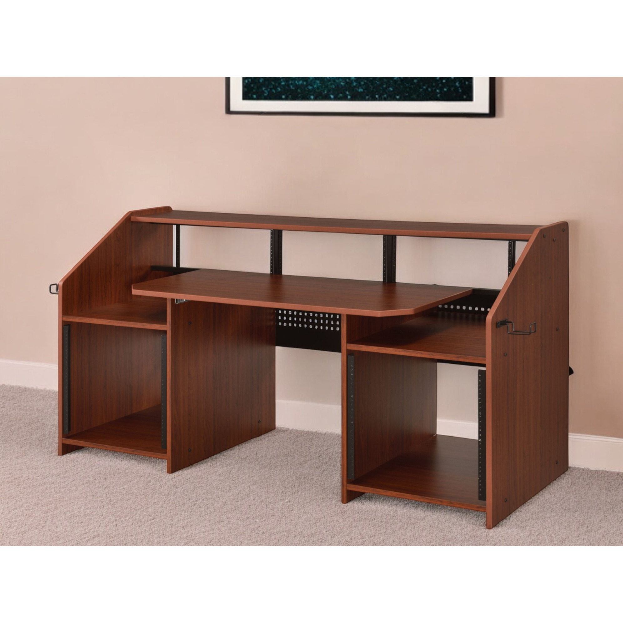 71"" Brown Computer Desk