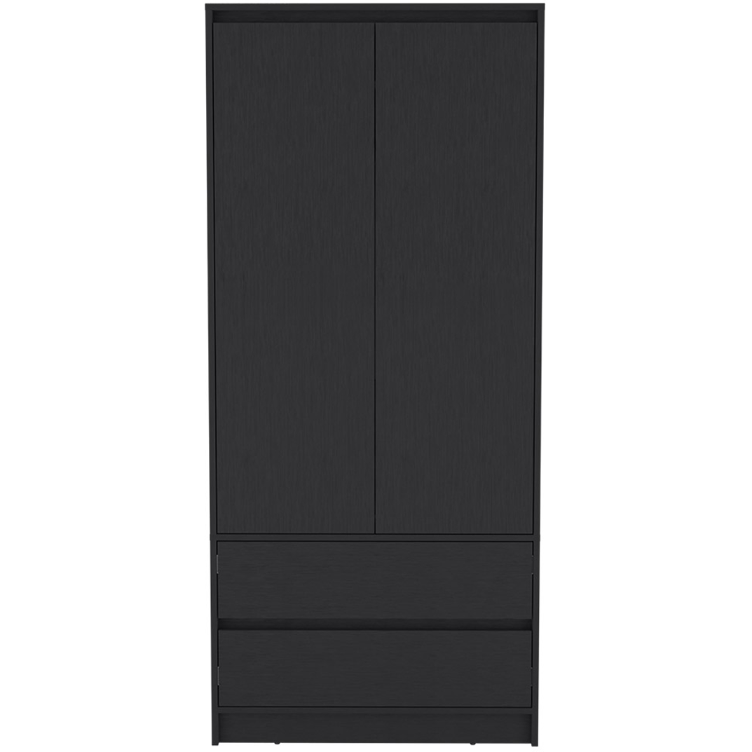 Three Piece Black Bedroom Set