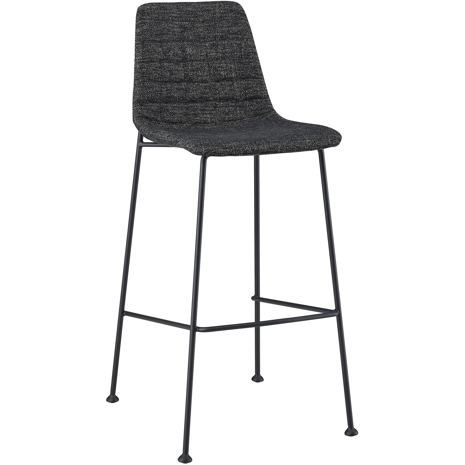 Set Of Two 30"" Steel Low Back Bar Height Bar Chairs