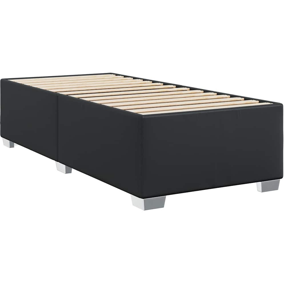 Vidaxl Bed Frame Without Mattress Blacktwin Faux Leather