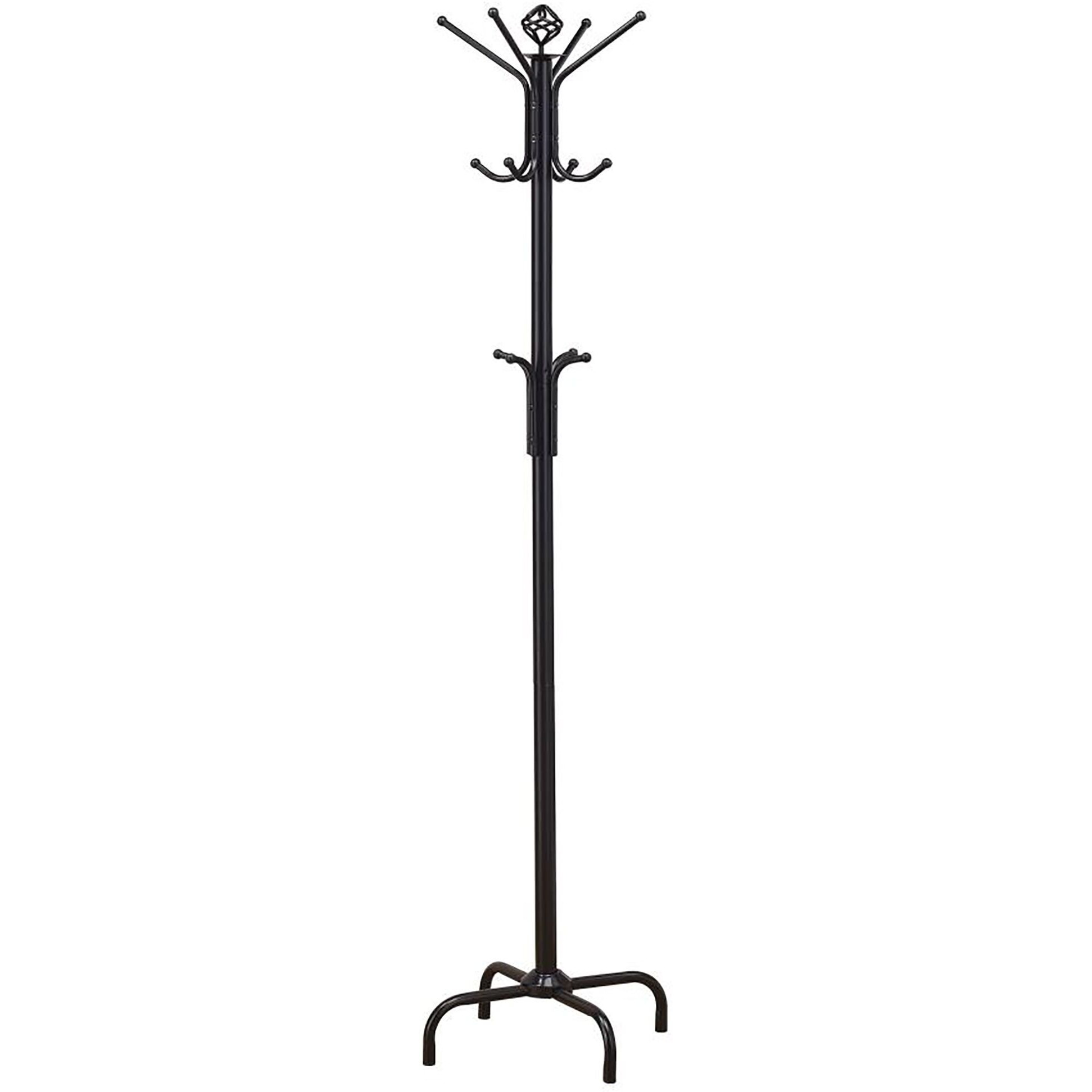 Black Metal Coat Rack