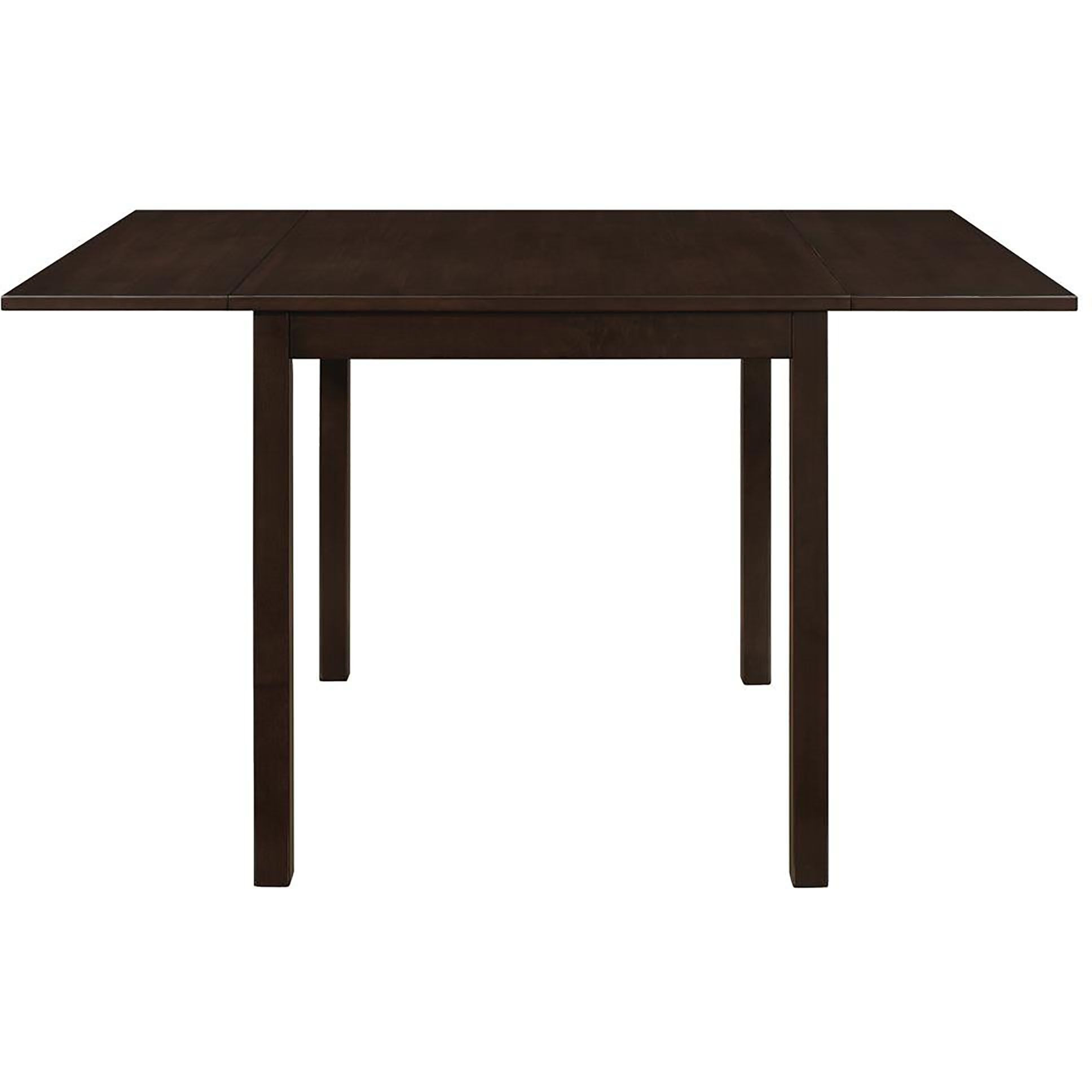 Cappuccino Dining Table With Drop Extension Leaf