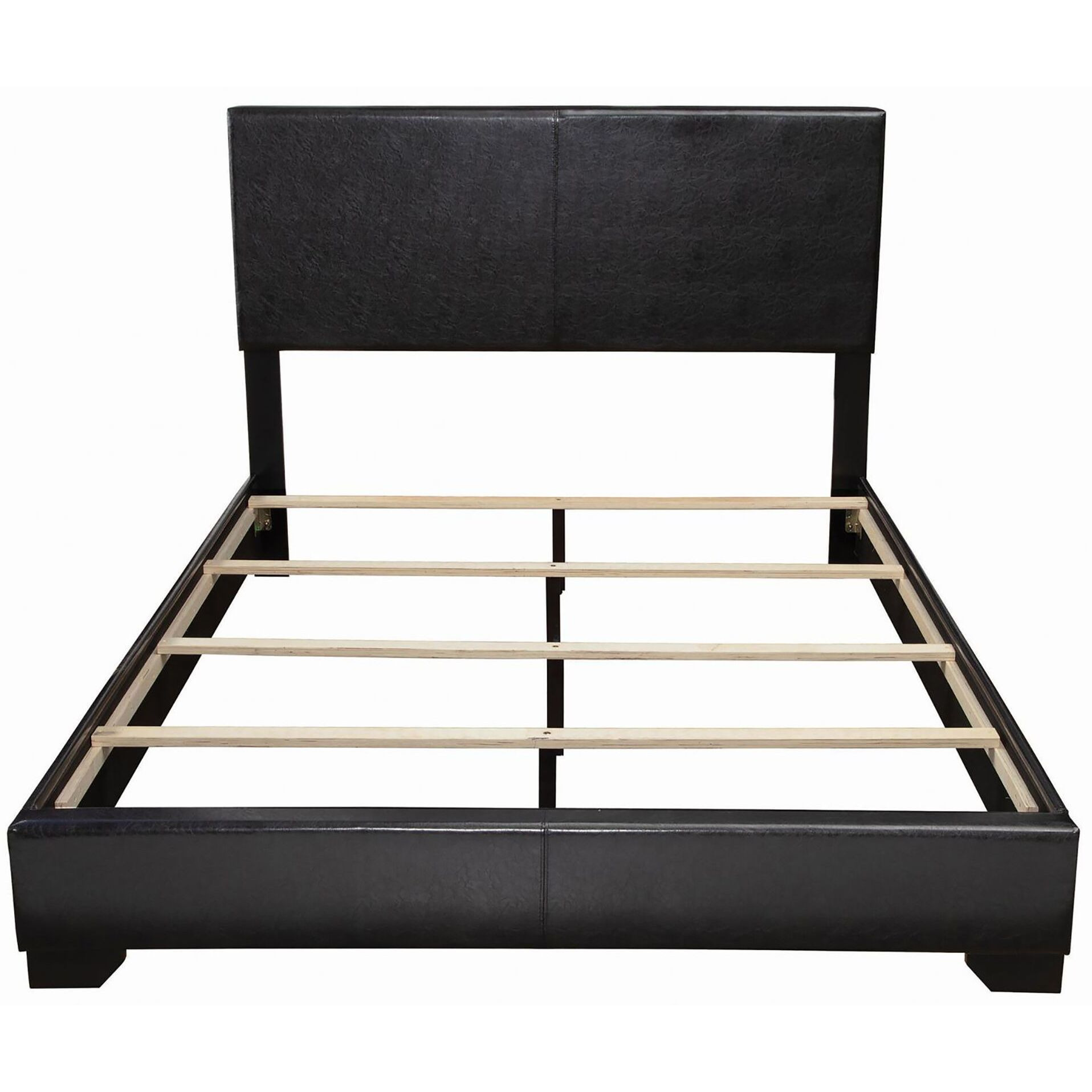 Black Full Panel Bed