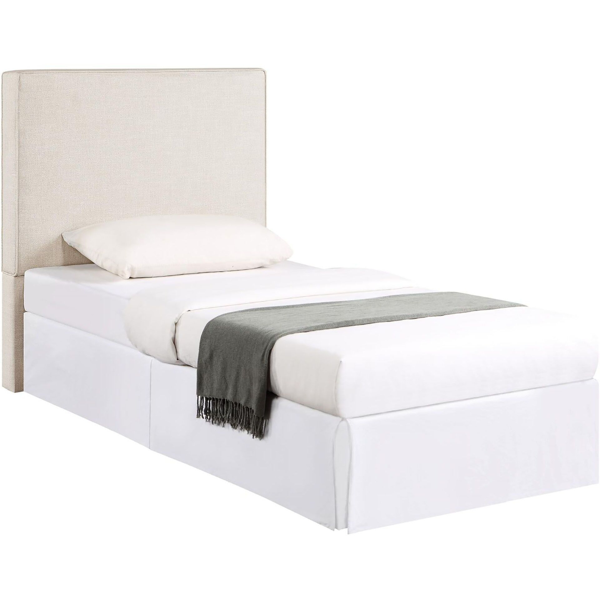 Sand Headboard With Self-Welt Details