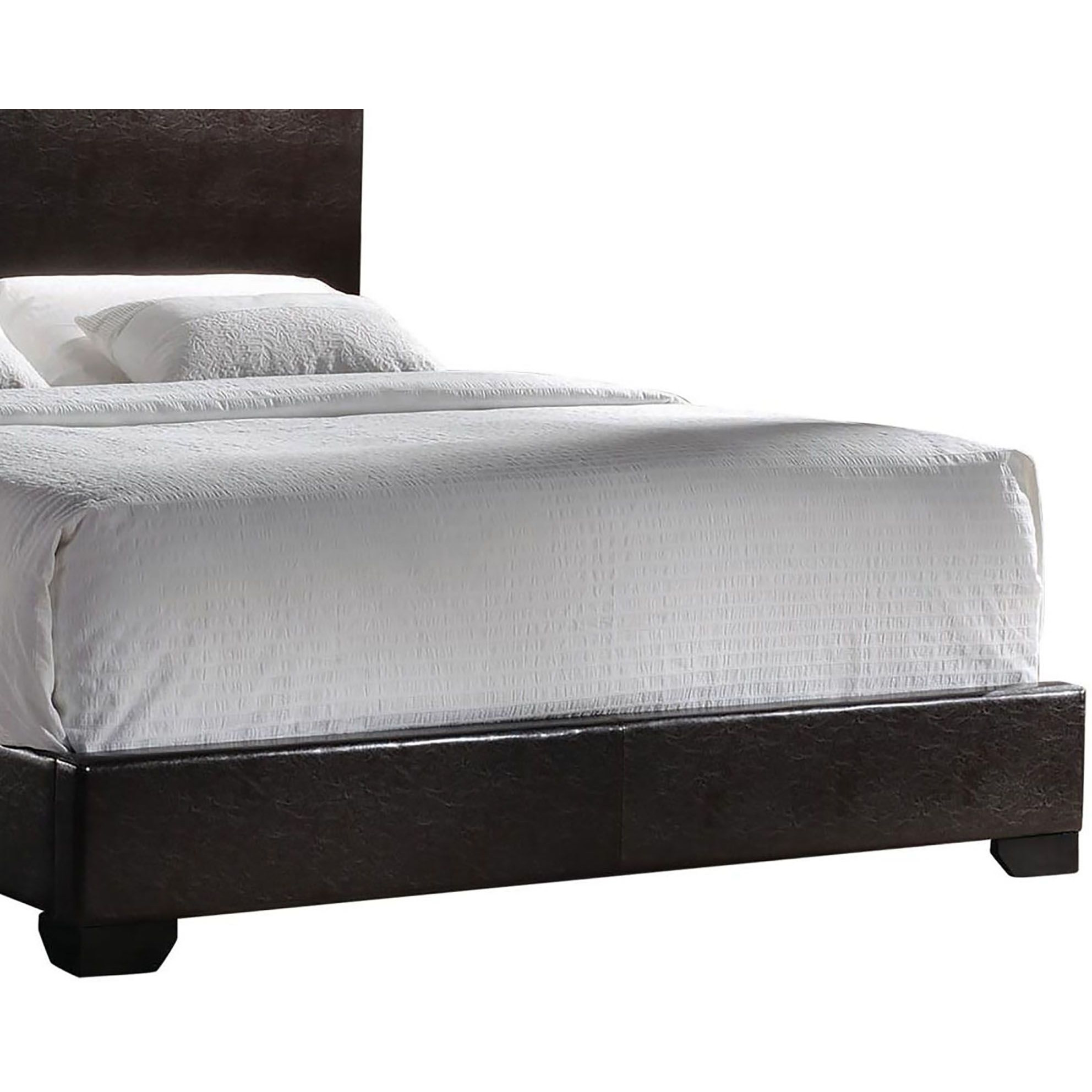 Dark Brown Full Panel Bed