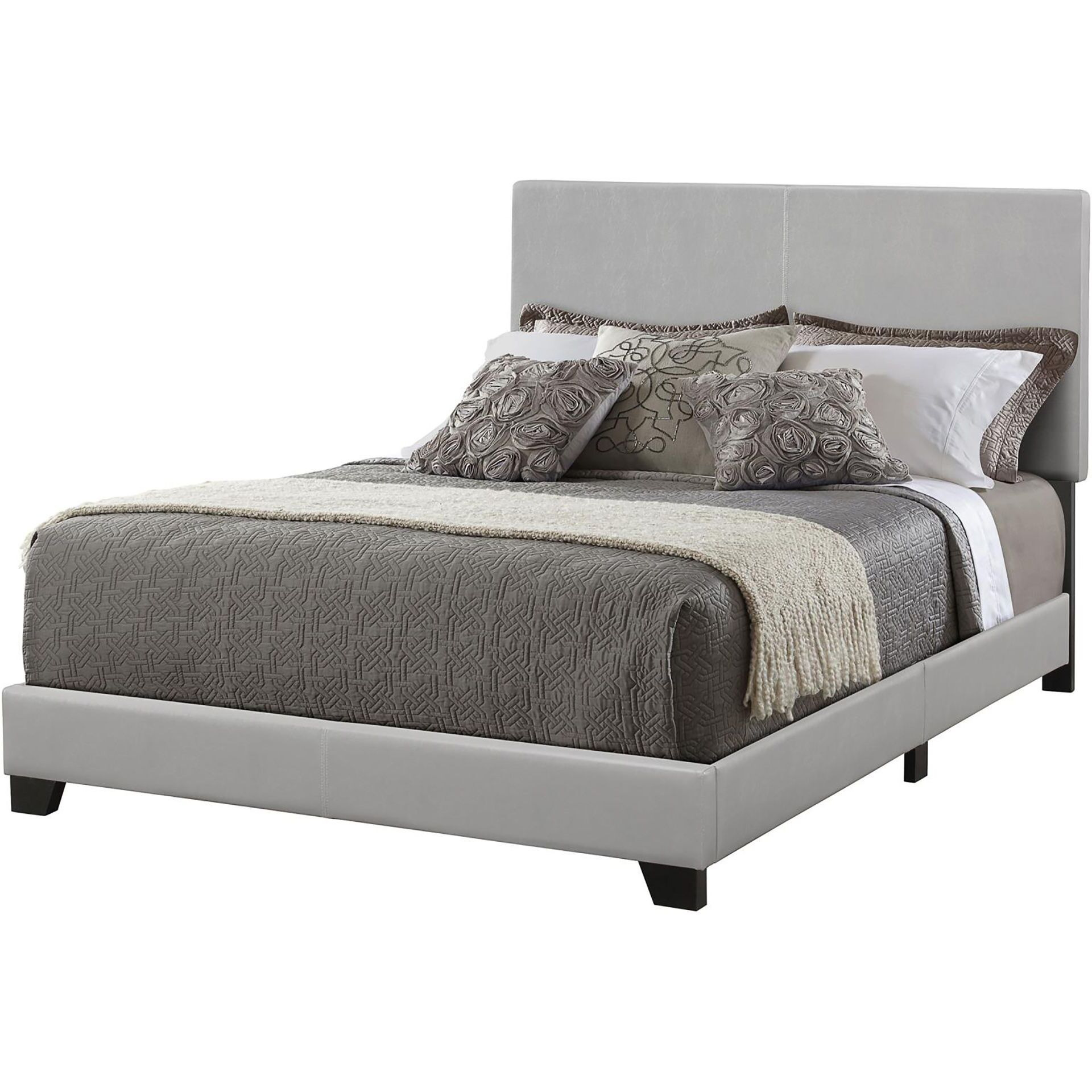 Grey Full Panel Bed