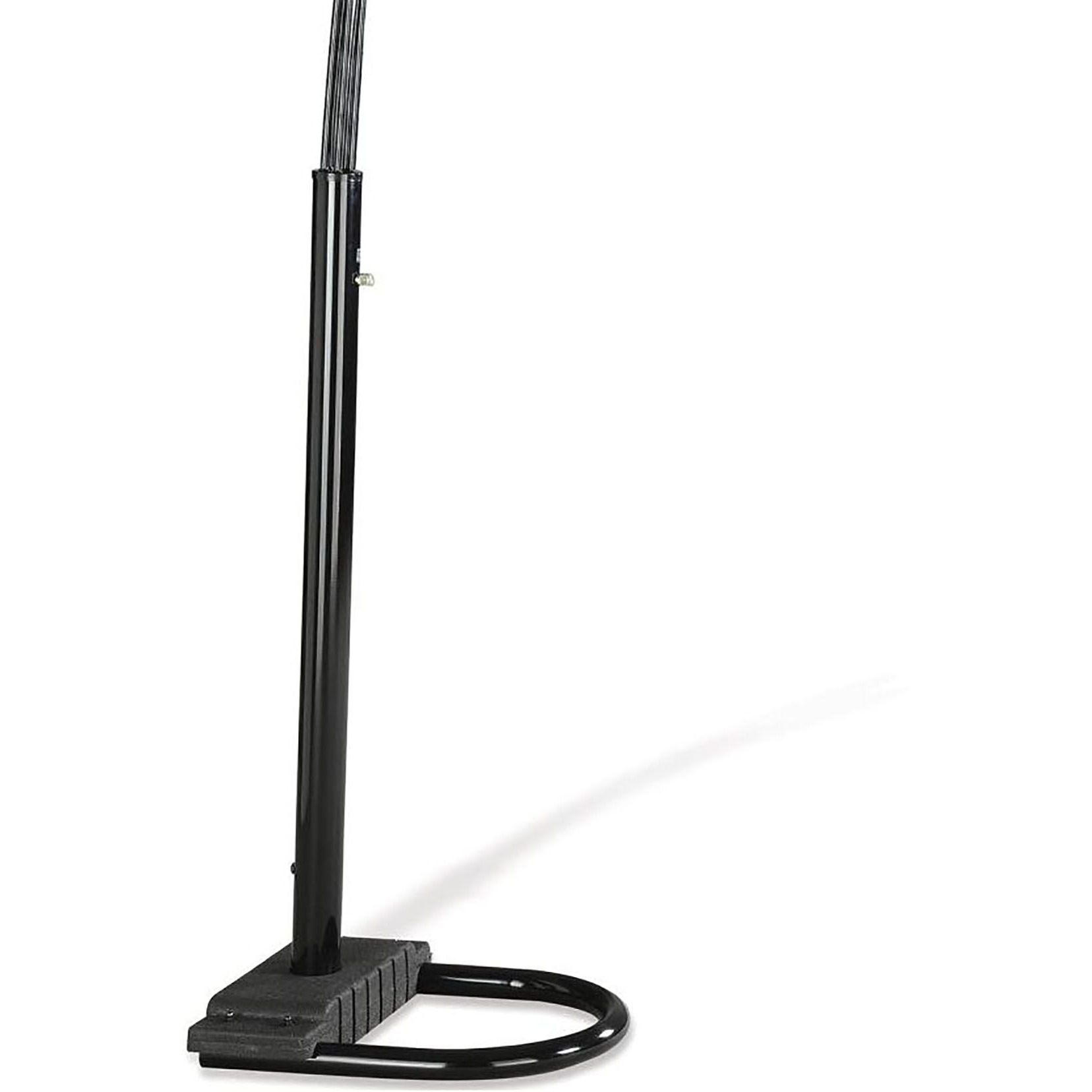 Satin Black 5-Light Floor Lamp
